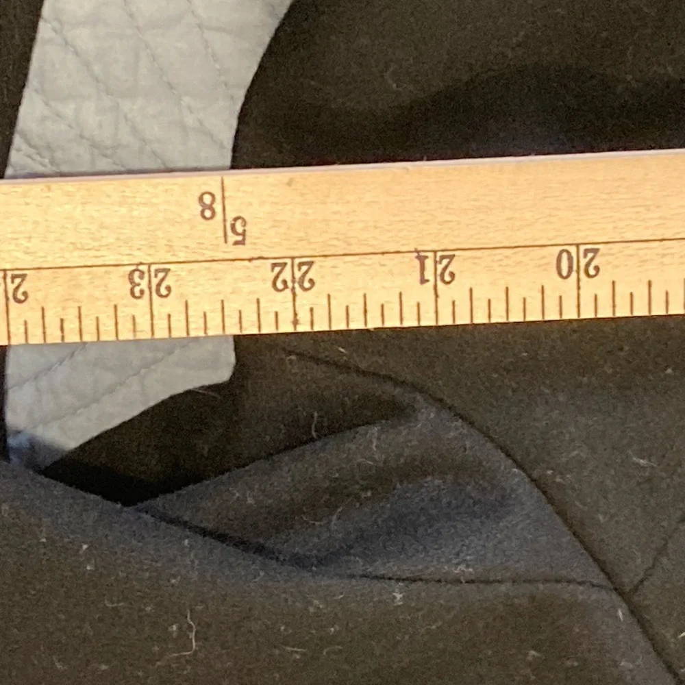 Steve Madden Women's Size Large Black Belted Trench Jacket - Picture 4 of 4